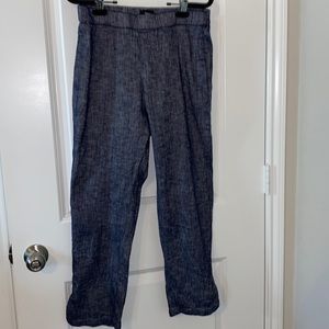 Theory dark blue cropped pants